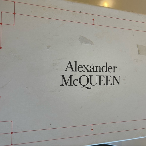 Alexander McQueen oversized embellished leather sneakers.~ 38 - Picture 9 of 9